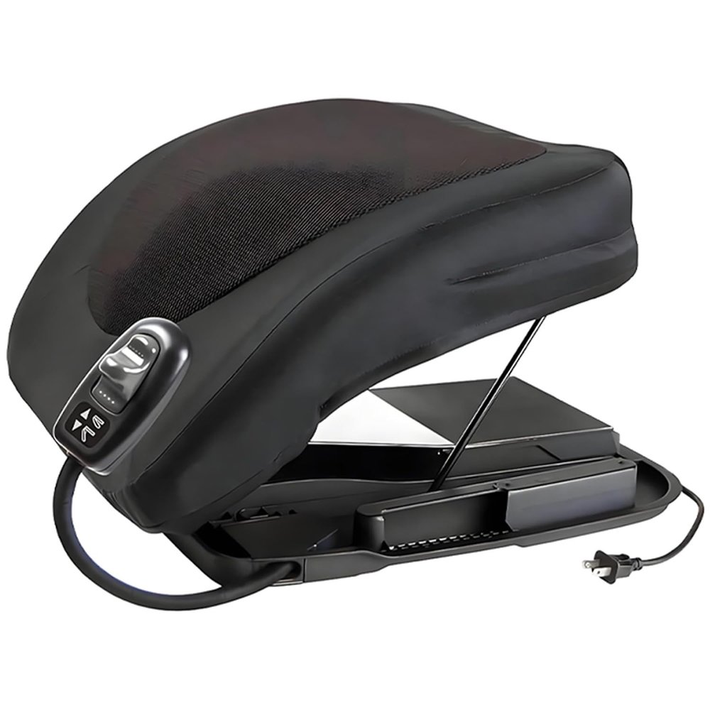 GLBMXDD Powered Lift Cushion, Powerful Electric Lift Seat Assist Cushion, Chair Lift Assist Devices,With Memory Foam Cushion Built Up to 300 lbs