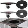 Rubber Drain Alteration Rings Rubber Transite Rinngs Reducer for Enhances Bathroom Fittings Compatibility Shower Drain Converters view 2