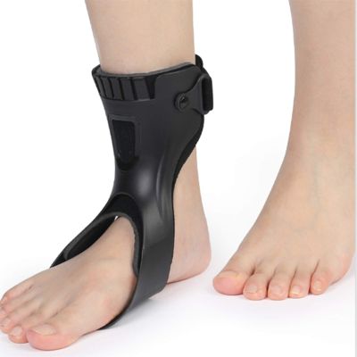 CWCQGH Drop Foot Support Brace Foot Drop Orthosis Ankle Brace Ankle Splint for Sprains, Tendonitis/Women And Men,right single,Right Single-L