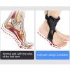 CWCQGH Drop Foot Support Brace Foot Drop Orthosis Ankle Brace Ankle Splint for Sprains, Tendonitis/Women And Men,right single,Right Single-L view 4