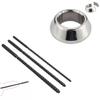 Men's Stainless Steel Metal Endurance Exercise Ring (UKS2) (Set) view 1
