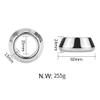 Men's Stainless Steel Metal Endurance Exercise Ring (UKS2) (Set) view 2