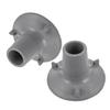 2pcs Rubber Suction Cups Shower Chair Leg Caps Non Slip view 1