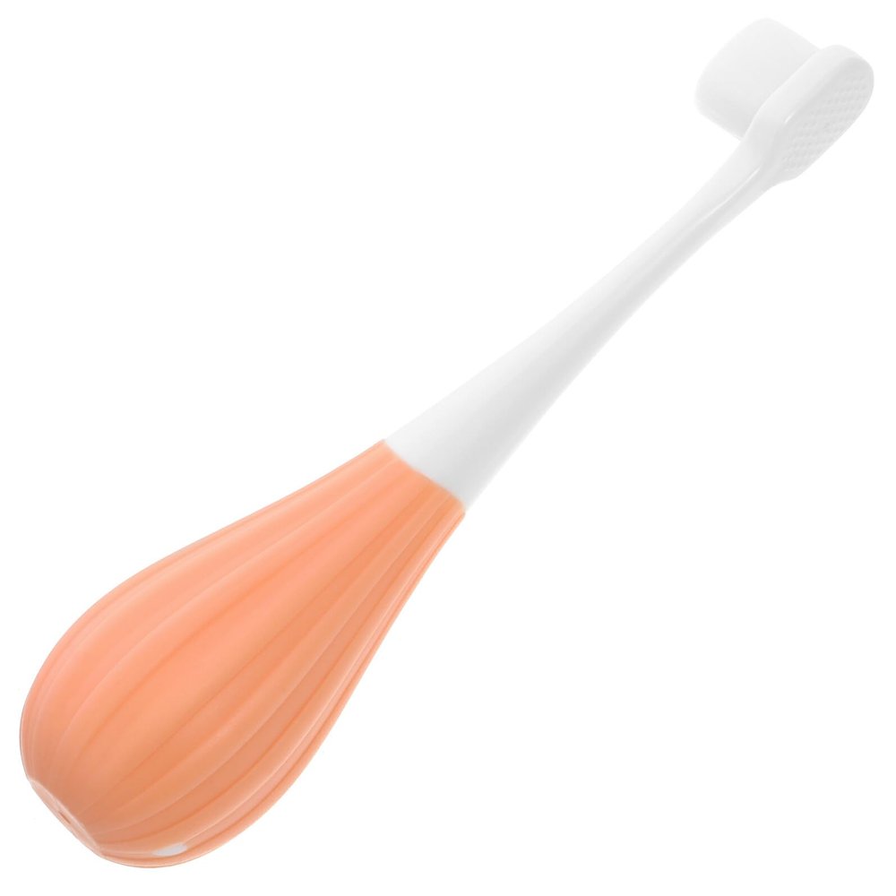 Ciieeo Hot Air Balloon Toothbrush for Ages 2-5 Soft Ultra-Fine Bristles Manual Toothbrush in Orange Suitable for Early Oral Care