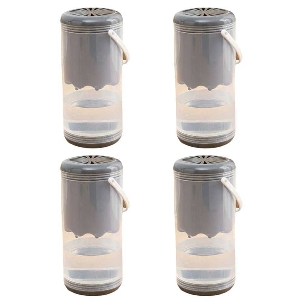 Koolenry Moldproof for Wardrobe Home Indoor Dehumidifiers 4pcs Moisture Absorbers Box Hangable Moistureproof Desiccant