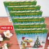Christmas Countdown Sour Candy Advent Calendar 24-Day Festive Sweet Box with Tangy Treats and Cut-Out Stand-Up Figures Holiday Countdown Gift Set (Pack of 6) view 2