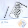 Veemoon 18Pcs Plastic Pencil Caps and Extenders Pencil Tip Covers Protectors for Classroom and Stationery Supplies Cute Cartoon Design Protective Caps view 3