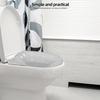 Abaodam Transparent Women S Sitz Bath Basin for Postpartum Care Non-Slip Plastic Design with Anti-Overflow Wide and Deep Soaking Tub for Toilet Use Essential Bath Product for Hygiene view 3