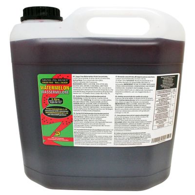 Aromhuset 5 Litres Watermelon Diluting Concentrate - Makes 160 L Drink - Zero Sugar & Highly Concentrated - Mixing Ratio 1:32 - Watermelon Diluting Juice Flavour Ready To Drink