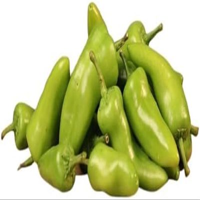 Veena's Fresh Bullet Chilli 500G Spicy Green Bullet Chilli Peppers Spicy for Food 100% Fresh Vegetable Indain Origin