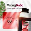 Aromhuset 5 Litres Raspberry Diluting Concentrate - Makes 160 L Drink - Zero Sugar & Highly Concentrated - Mixing Ratio 1:32 - Raspberry Diluting Juice Flavour Ready To Drink view 2