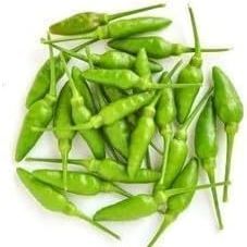 Veena's Fresh Green Vada Chilli 300G Spice 100% Fresh Indian Origin