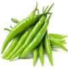 Veena's Fresh Green Chilli Indian 200G Spicy 100% Fresh Vegetable Indian Origin view 1