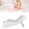 Asixxsix Folding Baby Bath Support with Thermometer for Newborns Baby Bath Adjustable Tub Sink (Gray) view 4