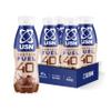 USN Protein Fuel 40 High Protein Shake 6 x 500ml Ready-to-Drink Shakes with 41g Protein - No Added Sugar and Suitable for Vegetarians Perfect On-the-Go Chocolate Flavour view 1