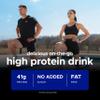 USN Protein Fuel 40 High Protein Shake 6 x 500ml Ready-to-Drink Shakes with 41g Protein - No Added Sugar and Suitable for Vegetarians Perfect On-the-Go Chocolate Flavour view 2