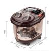 Foot Spa/Bath Massager with Bubbles and Lights, Foot Bath Massager with Automatic Massaging Rollers, Relieve Foot Pressure with 6 in 1 Function Cozy view 2