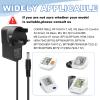 6V Charger for Omron Blood Pressure Monitor, Power Adapter Compatible M2 M3 M4 M6 M7 X3 Comfort X2 Basic X2 Smart X7 Smart, 6V UK Charger Power Adapter for M500 M400 M10-IT view 4