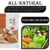 Authentic Hot Pot Soup Base, Choice of 4 Soups, Spicy, Mushroom, Tomato, All Natural Instant Broth for Chinese Fondue, Noodles, Ramen and Cooking(Mushroom soup) view 2