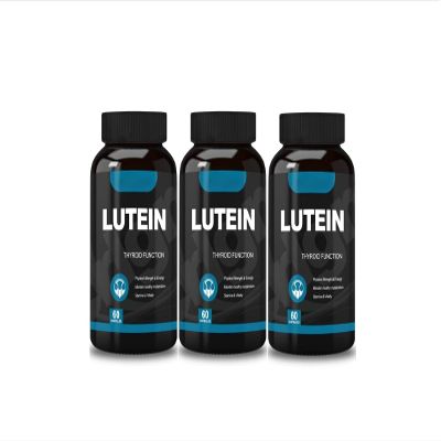 Lutein, with Zeaxanthin, 60 Count Support Thyroid,Stamina & Vitality,3PCS
