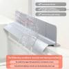 Asukohu Adjustable Silicone Dam, for Worktop, Shower, Sink, Splash Guard, Easy Installation, Impermeable Kitchen Tape view 3