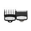 2Pcs Professional Hair Cutting Guide Comb Clipper Limit Comb Trimmer Cutting Styling Tools Attachment Compatible 1.5mm 4.5mm(2PCS black) view 1