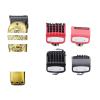2Pcs Professional Hair Cutting Guide Comb Clipper Limit Comb Trimmer Cutting Styling Tools Attachment Compatible 1.5mm 4.5mm(2PCS black) view 4