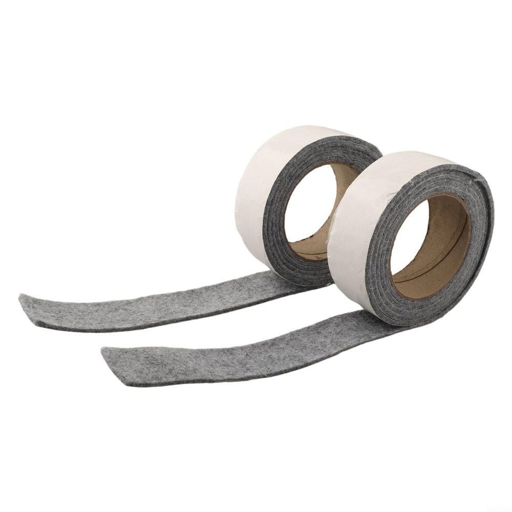 Moisture Absorber for Home & Garden | Self- Water Absorption Strip | 4mm Thick Felt Material | 2 Rolls 2M Each | Grey