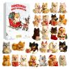 Christmas Countdown Toy 2D Flat Acrylic Dog Design Ornament view 1