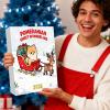 Christmas Countdown Toy 2D Flat Acrylic Dog Design Ornament view 2