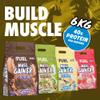 Applied Nutrition BodyFuel Mass Gainer- Weight Gain Protein Powder, High Calorie Weight Gainer, Lean Mass (6kg - 30 Servings) (Strawberry) view 4