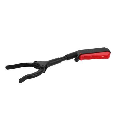 HOODANCOS Heavy Duty Litter Picker Stick for Household Cleaning and Campsite Maintenance with Strong Clamping Power and Plastic Material, 30cm Long Reach Reacher Tool Suitable for Seniors