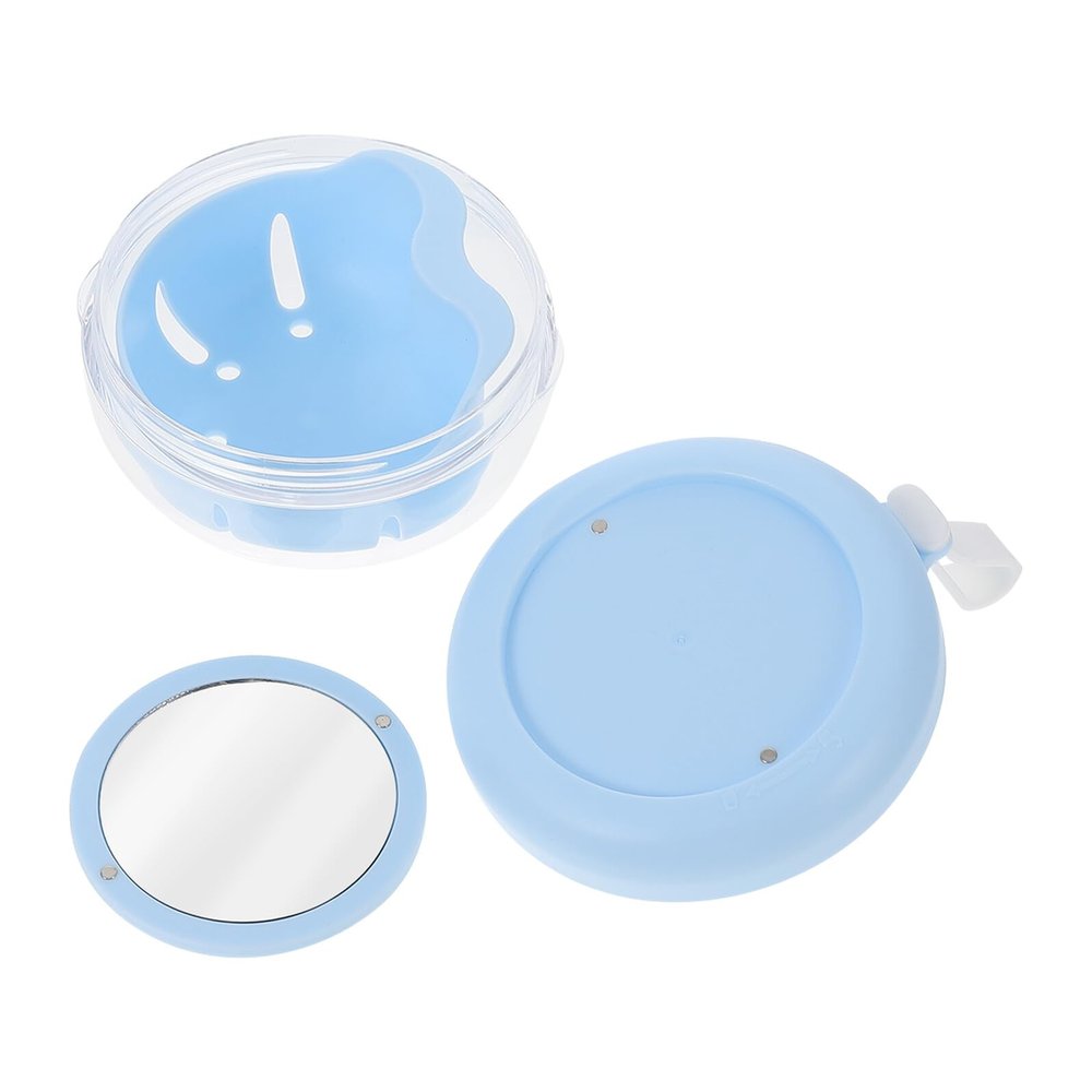 TOVINANNA Cleaning Storage Box for Case Portable Denture Invisible Brace Storage Box for Traveling and Daily Use