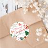 Christmas Chocolate Coins & Sticker Party Favors Kids Party Bag Fillers Festive Holiday Treats Santa gifts Stocking fillers - D4-24 stickers view 4