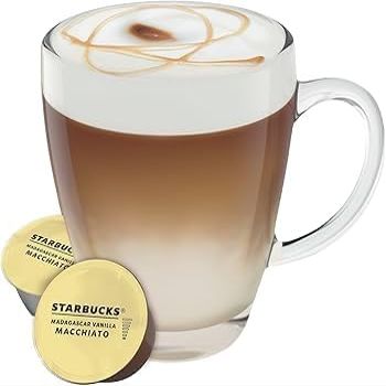Dolce Gusto Starbucks Compatible Madagascar Vanilla Macchiato 72 Pods, 36 Servings Sold Loose - Sold by Bargain Hub