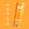 REP Electrolyte Drink | Zero Sugar Electrolytes With Vitamins & Minerals | Vitamin C + D | Magnesium | Low Calorie | Everyday Hydration | 12 x 330ml (Orange) view 2