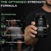 Gym Guru Creatine Monohydrate Capsules, 240 Tablets, 3000mg, UK Made view 2