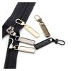 10pcs Removable Universal Replacement Pull Tab Zipper Slider, Repair Kit for Clothing DIY Sewing Projects(Gray) view 2