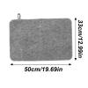 Felt Sauna Mat - 2X Heat Insulated Sauna Cushion, Moisture Absorbing, Comfortable Protection Pad | Cushion for Shower Room, Spa, Steam Bath, Home Saunaa, Gym, Wellness Retreat, Relaxation Space view 2