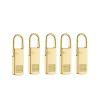 20Pcs Universal Metal Zipper Pull Replacement Instant Repair Head Puller for Clothing Bags DIY Sewing Sliders(Gold) view 1