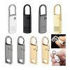 20Pcs Universal Metal Zipper Pull Replacement Instant Repair Head Puller for Clothing Bags DIY Sewing Sliders(Gold) view 2
