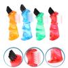 Abaodam 4Pcs Multi-Functional Small Portable Double-Head Denture Cleaning Brushes with Fine Bristles Ergonomic Design for Personal False Teeth Care Travel-Friendly Mini Toothbrush view 4