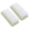 PAMINGONO 2pcs Household Cleaning Brushes for Clothes and Shoes Portable Multi-use Laundry Scrubbers with Hanging Light Green Practical Home Cleaning Tool for Efficient Stain Removal view 1