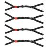 ELAYARD 4pcs Adjustable Hard Hat Chin Strap Wear-resistant Safety Straps for Helmets Comfortable Portable Replacement for Construction Cycling Climbing Workers view 1