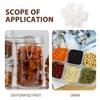 NUOBESTY 100pcs Food-Grade Plant Fibre Drying Sheets Moisture Absorbers for Food Storage Biscuit Jar Desiccant Pads Suitable for Kitchen Pantry Preservation view 3