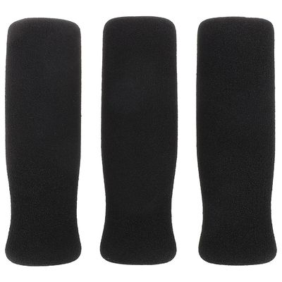 Healvian 3PCS Black Sponge Handle Grips for s Ski Poles, Non-Slip Walking Cane Accessories Crutch Padding for Outdoor Winter Sports