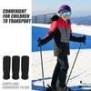 Healvian 3PCS Black Sponge Handle Grips for s Ski Poles, Non-Slip Walking Cane Accessories Crutch Padding for Outdoor Winter Sports view 3