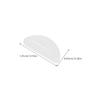 GOOHOCHY 24 Pairs Comfortable Silicone Eyeglass Nose Pads Self-Adhesive D-Shaped Bridge Cushions for Sunglasses and Eyewear Anti-Slip Soft Silicone Nose for Reduced Slippage and All-Day view 2