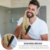 Cabilock Wooden Beard Brush for Men Ergonomic Design and Professional Salon Style, Lightweight Facial Hair Grooming Brush for Beard Styling and Moustache Care view 4