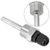 MeevrgR 1Pcs Thermowell 3050100150200mm Thermowell for IMMERSION Sleeve 304 1pcs Nylon Stainless Steel Features Made of materials and long service life No bubbles(50mm) view 2